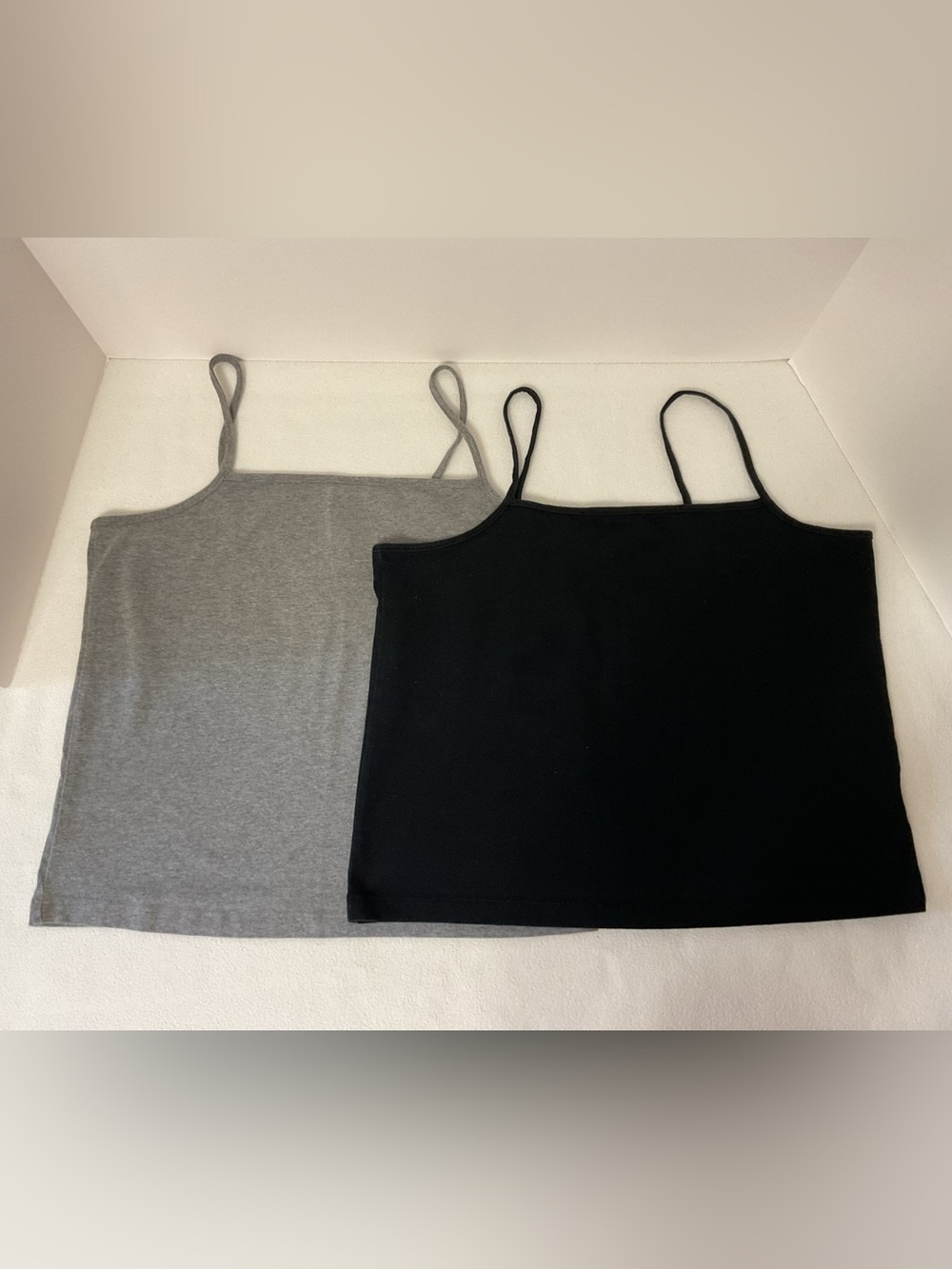LOT of 2 WILD FABLE CAMI TANK TOPS - SZ LARGE